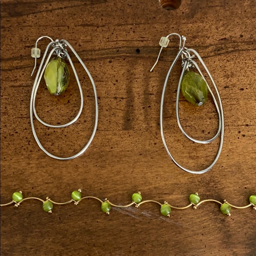 Earring and Ankle Bracelet Set
